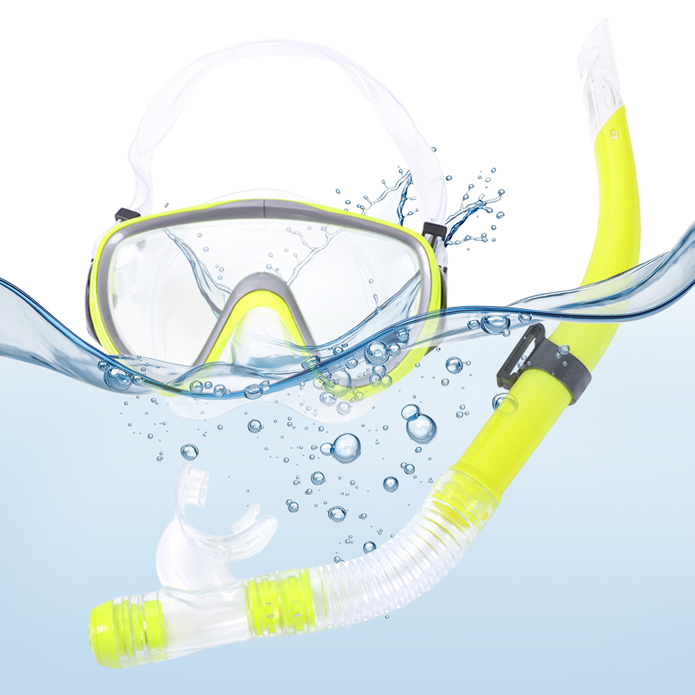 Freediving Mask Set - 다이빙 마스크 및 스노클 세트 조절