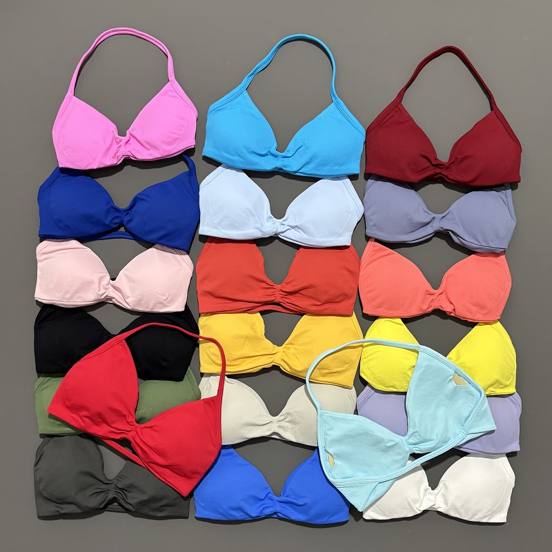 Aquatic Sports Bra - 스포츠 스트래피 브라 요가 언더웨어 여성용