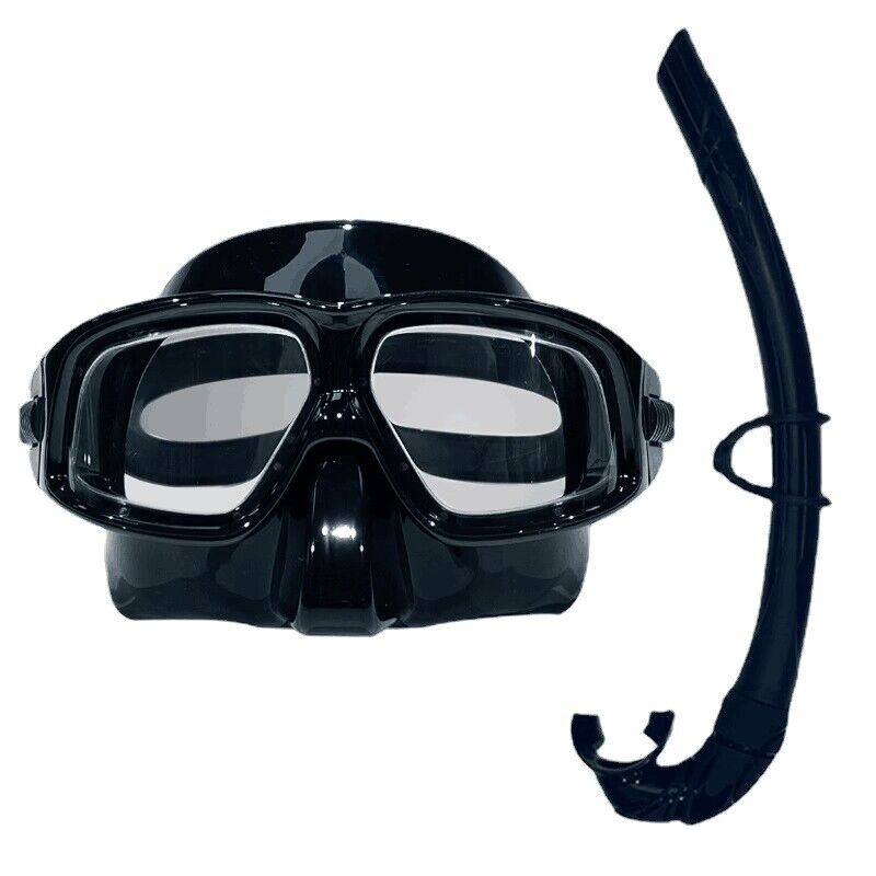 Freediving Mask Set - 다이빙 마스크 프리다이빙 표면 거울 고화질