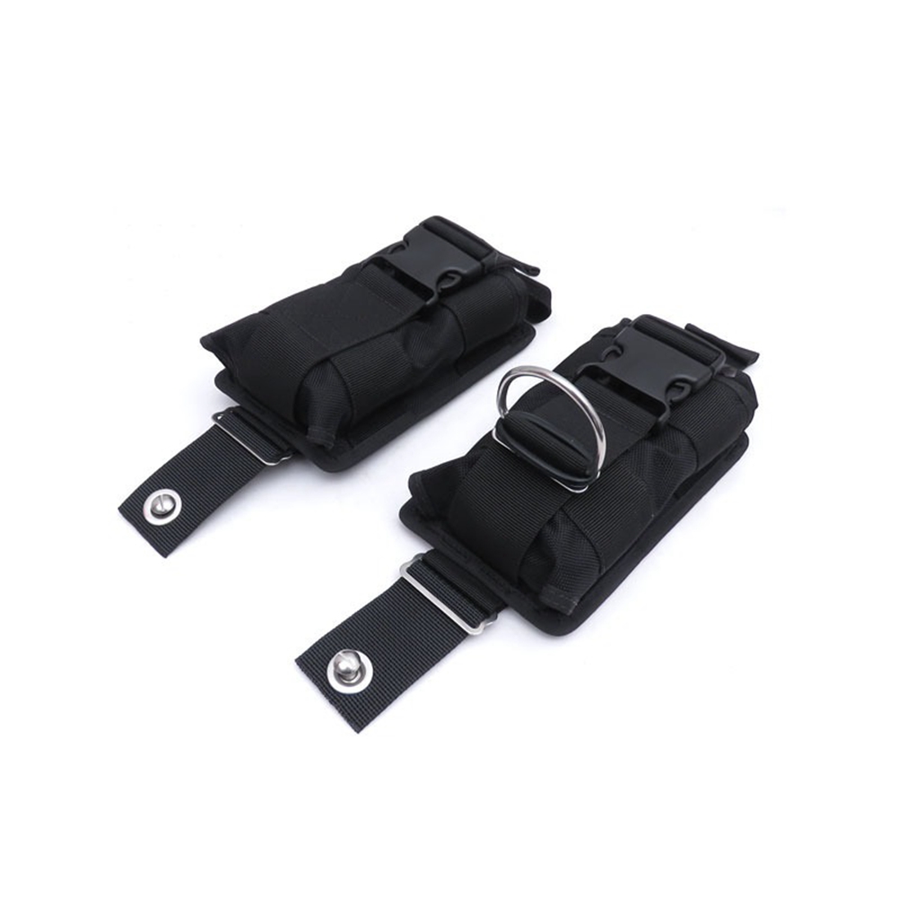 Dive Weight Belt - 퀵릴리즈 버클이 있는 스페어 블랙 나일론