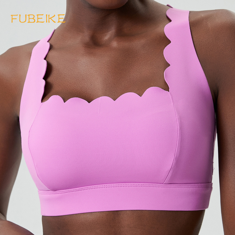 FUBEIKE 작은 파도 더블 어깨 스트랩 속옷 여성  - Aquatic Sports Bra 리뷰 및 가격