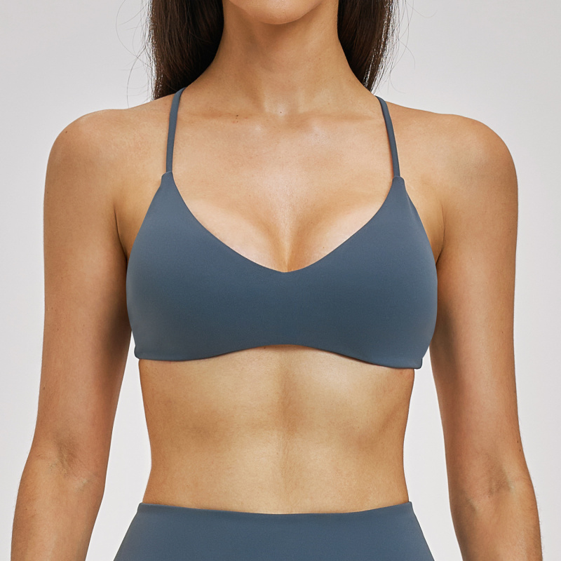 백리스 요가 브라 여성용 스포츠 여름 러닝 백크로스 속 - Aquatic Sports Bra 리뷰 및 가격