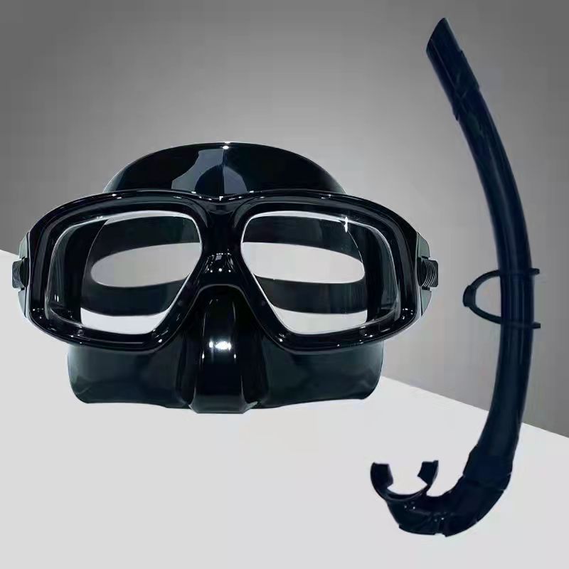 다이빙 마스크 프리다이빙 표면 거울 고화질 김서림 방지 - Freediving Mask Set 리뷰 및 가격