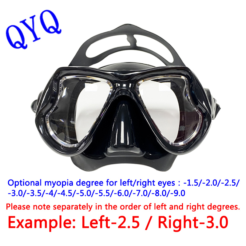 근시 다이빙 마스크 스노클링 세트 근시 수영 고글 근시 - Freediving Mask Set 리뷰 및 가격