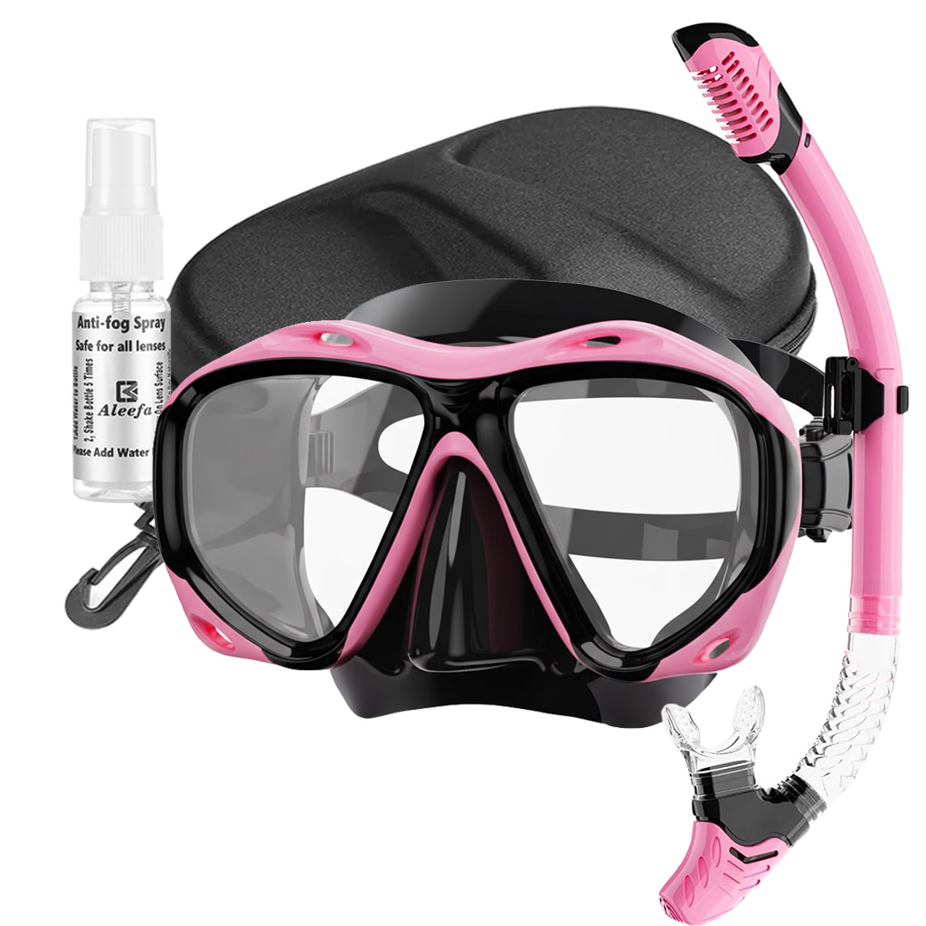 다이빙 마스크 +1.0 ~ +5.0, 남성 여성용 강화 - Freediving Mask Set 리뷰 및 가격